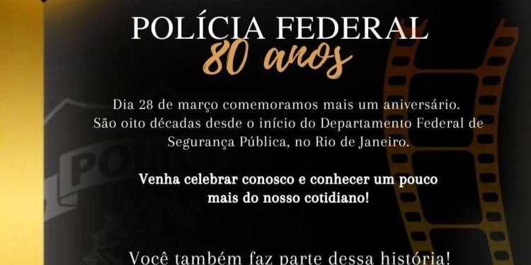 Polcia Federal celebra seus 80 anos com diversas atividades na Capital