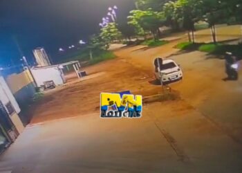 VÍDEO: Bandidos fazem ataque em prédio da Ambev na zona leste da capital