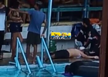URGENTE: Homem é salvo pelo Samu depois de se afogar em piscina de balneário na capital