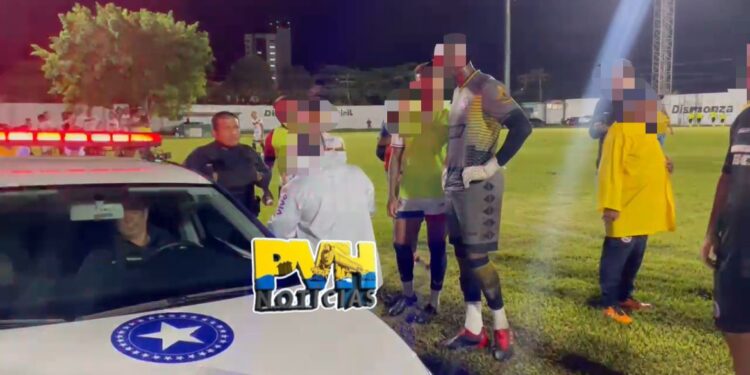 CADEIA: Goleiro do Gazin Porto Velho é alvo de ataque racista e suspeito é preso durante jogo na capital