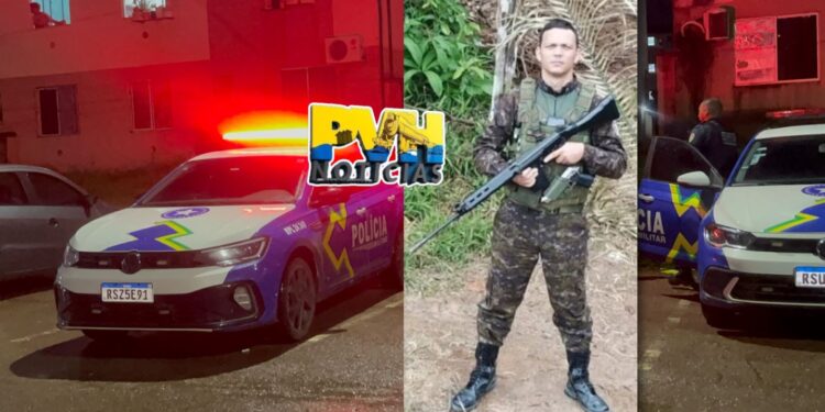 ATUALIZADA: Policial militar é morto com tiro na nuca após cair em emboscada no Orgulho do Madeira
