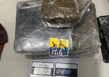 COMBATE AO CRIME: Choque do Amazonas prende traficante com 3kg de drogas no Nacional