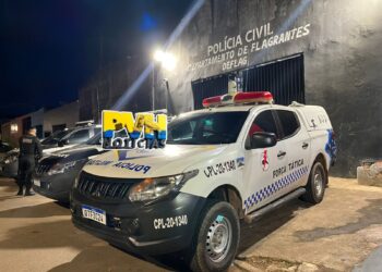 CORAJOSO: Ladrão é preso depois de fazer assalto, atirar contra a PM e sofrer queda de moto