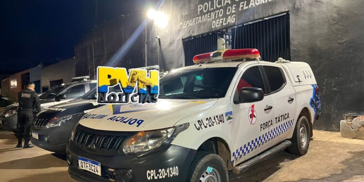 CORAJOSO: Ladrão é preso depois de fazer assalto, atirar contra a PM e sofrer queda de moto