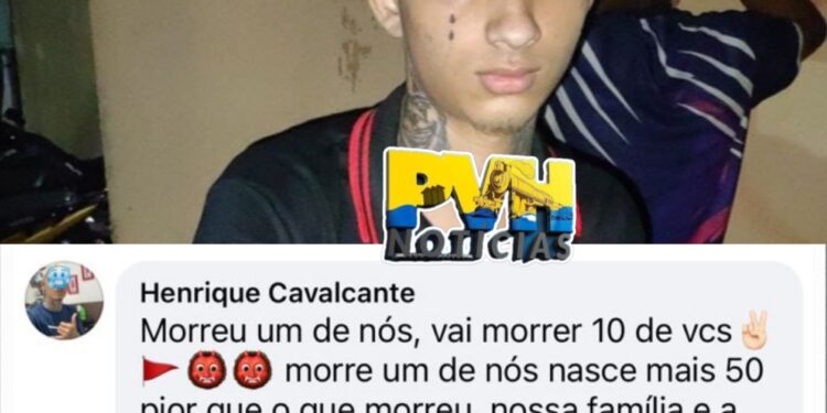 IDENTIFICADO: Adolescente que ameaçou a PM nas redes sociais morre em confronto com BPTAR