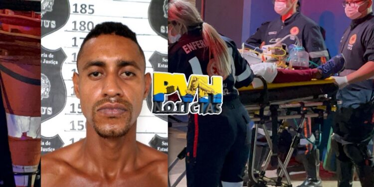 URGENTE: Apenado baleado não resiste e morre no hospital em Porto Velho