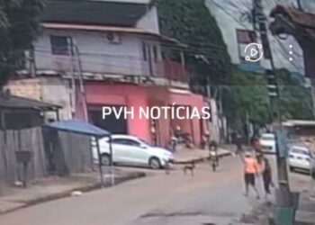 VÍDEO: Câmera registra dupla baleando Ex-policial na zona sul
