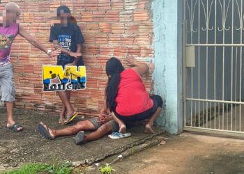 CORTOU O PESCOÇO: Homem é atacado a golpe de facão e suspeito é preso na zona sul