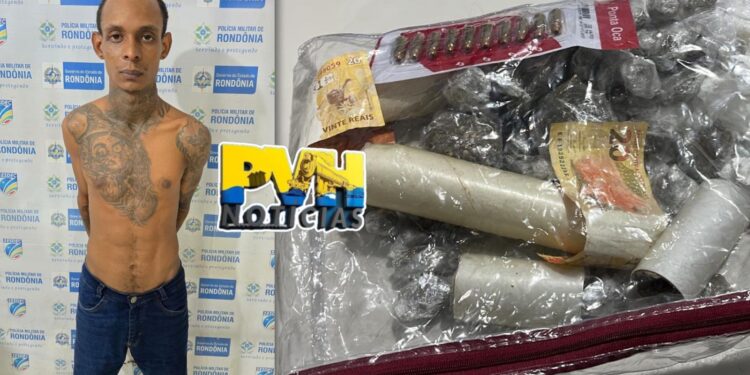 VULGO AFROEX: Suspeito de participação na morte de Ex-policial é preso com drogas e munições no Orgulho