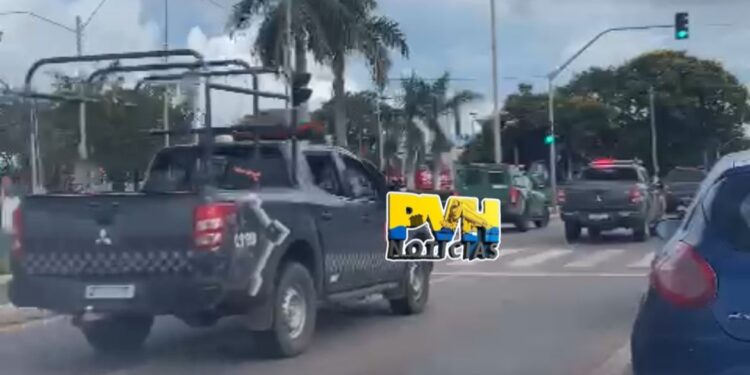 URGENTE: Suspeitos de assalto são baleados durante troca de tiros com a PM no Orgulho do Madeira