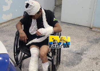 TODO QUEBRADO: Ladrão cai do forro durante furto em panificadora e acaba preso na capital