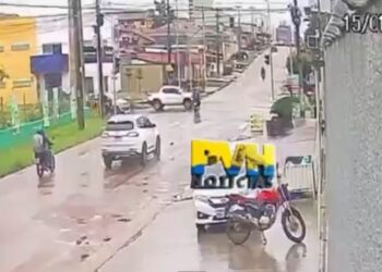 VÍDEO: Câmera registra acidente que deixou um morto no centro