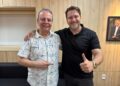 Deputado Alex Redano recebe Everton Leoni diretor da SIC TV