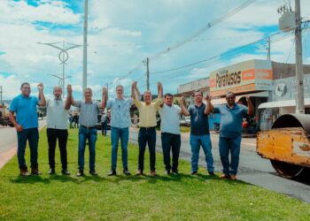 Emenda de R$ 1,27 milhão destinada por Luizinho Goebel muda cenário das ruas de Corumbiara com recuperação asfáltica