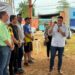 Vereador Edimilson Dourado participa de assinatura de ordem de serviço para construção de campo sintético no Bairro Aeroclube
