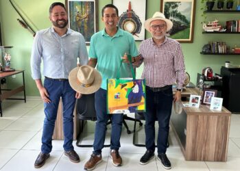 Deputado Eyder Brasil e Secretário Paulo Moraes Júnior discutem estratégias para o desenvolvimento de Porto Velho