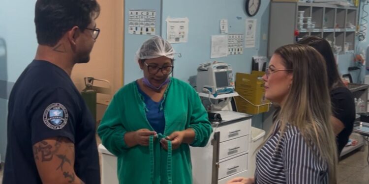 Sofia Andrade visita UPA de Jacy-Paraná e reforça compromisso com melhorias na saúde