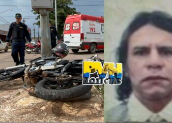 URGENTE: Motociclista que bateu em poste na Guaporé, morre no hospital em Porto Velho