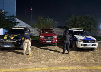 PRF e Polícia Militar realizam prisão de criminosos na BR 364 em Rondônia