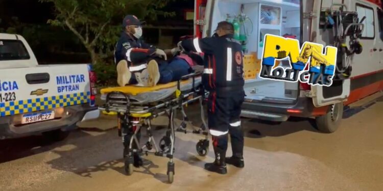 MEIO DA RUA: Motociclista sofre queda por causa de “caramelo” na zona sul