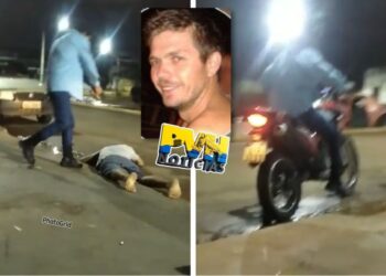 VÍDEO: Criminoso foge de moto depois de matar homem a tiros – Imagens fortes