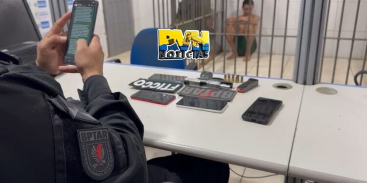 CR7: Líder do PCC é preso com pistola em condomínio no bairro Novo