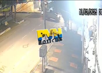 VÍDEO: Câmera registra atropelamento que matou motoboy no centro