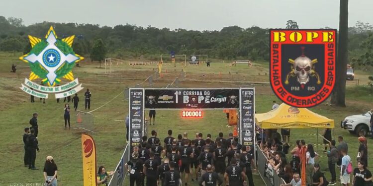 VÍDEO: Primeira corrida do BOPE; Veja como foi