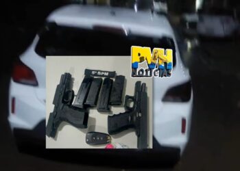 RESTRIÇÃO: Sargento Machado prende empresário com duas armas e carro furtado