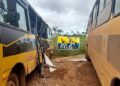 URGENTE: Acidente entre dois ônibus escolares deixa alunos da rede estadual feridos na BR-364