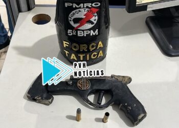 B.0 DOS GRANDES: Pedreiro é preso depois fazer disparos e ameaçar a filha por ciúmes