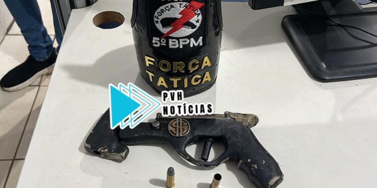 B.0 DOS GRANDES: Pedreiro é preso depois fazer disparos e ameaçar a filha por ciúmes