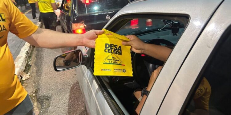 Ações de conscientização e fiscalização são mantidas pelo Detran-RO neste fim de semana em Rondônia