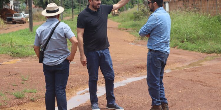 Secretários da Semagric e Semob visitam distritos da Ponta do Abunã ao lado do vereador Márcio Pacele