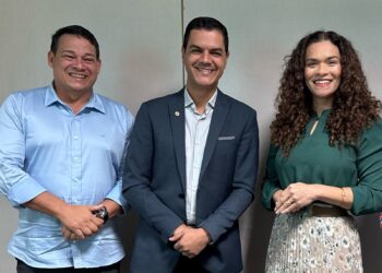 Deputado Cássio Gois e vereador Jander Rocha firmam parceria com primeira-dama de RO para impulsionar avanços sociais em Vilhena