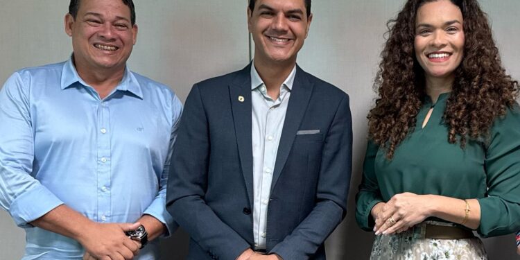 Deputado Cássio Gois e vereador Jander Rocha firmam parceria com primeira-dama de RO para impulsionar avanços sociais em Vilhena