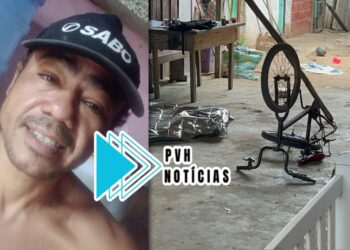 VÍDEO: Homem é morto a tiros enquanto consertava bike em vila de apartamentos na leste