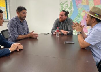 Vereador Adalto se reuniu com o secretário SEMUSB, Geovanni Marini, e os Vereadores Marcio Pacele e Adriano Gomes para planejar um grande mutirão de limpeza nos distritos