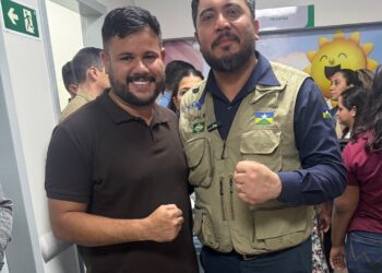 Deputado Alex Redano é representado por assessor em cerimônia de entrega do hospital de Guajará-Mirim