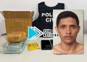 FLAGRANTE: Denarc prende casal que enviava droga por transportadora para o Pará