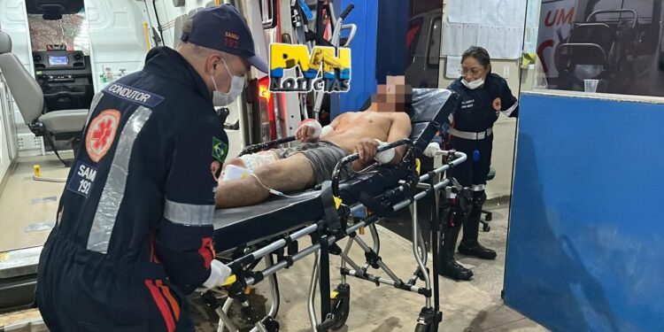 BOCA DO DAVI: Homem leva dois tiros durante bebedeira em boca de fumo na BR-319