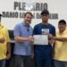 Presidente Alex Redano prestigia entrega de certificados em curso de drone em Alto Paraíso