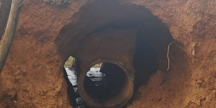 Presidente Alex Redano solicita recuperação urgente de bueiros na RO-470