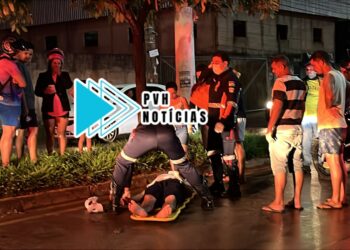 URGENTE: Batida entre motos deixa homem em estado grave na zona leste