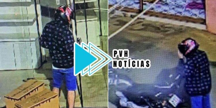 VÁRIOS CHOCOLATES: Ladrão invade loja da Cacau Show na zona sul de Porto Velho