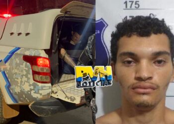 URGENTE: Homicida que fugiu do 603 é preso pela Força Tática na zona leste