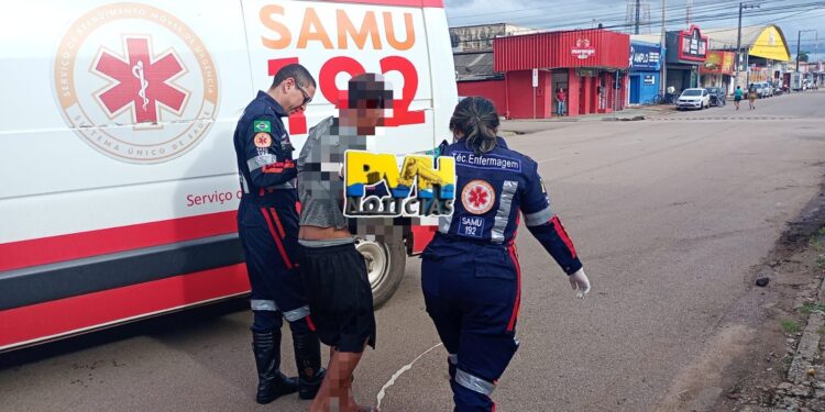 URGENTE: Homem é encontrado caido com as mãos cortadas no meio da rua