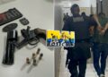 CAIU: BPTAR prende foragido do 603 armado após denúncia de roubo no centro