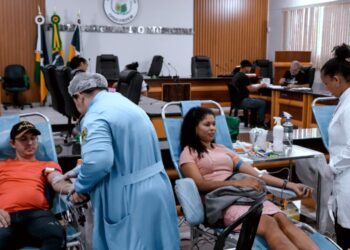 Cerca de 600 bolsas de sangue foram coletadas em campanhas do final de semana pela Fhemeron