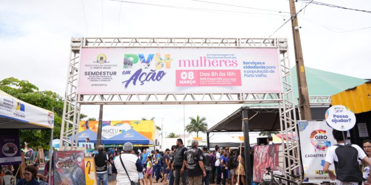 DIA DA MULHER: Projeto PVH em Ação leva serviços, diversão e cultura para as mulheres da capital